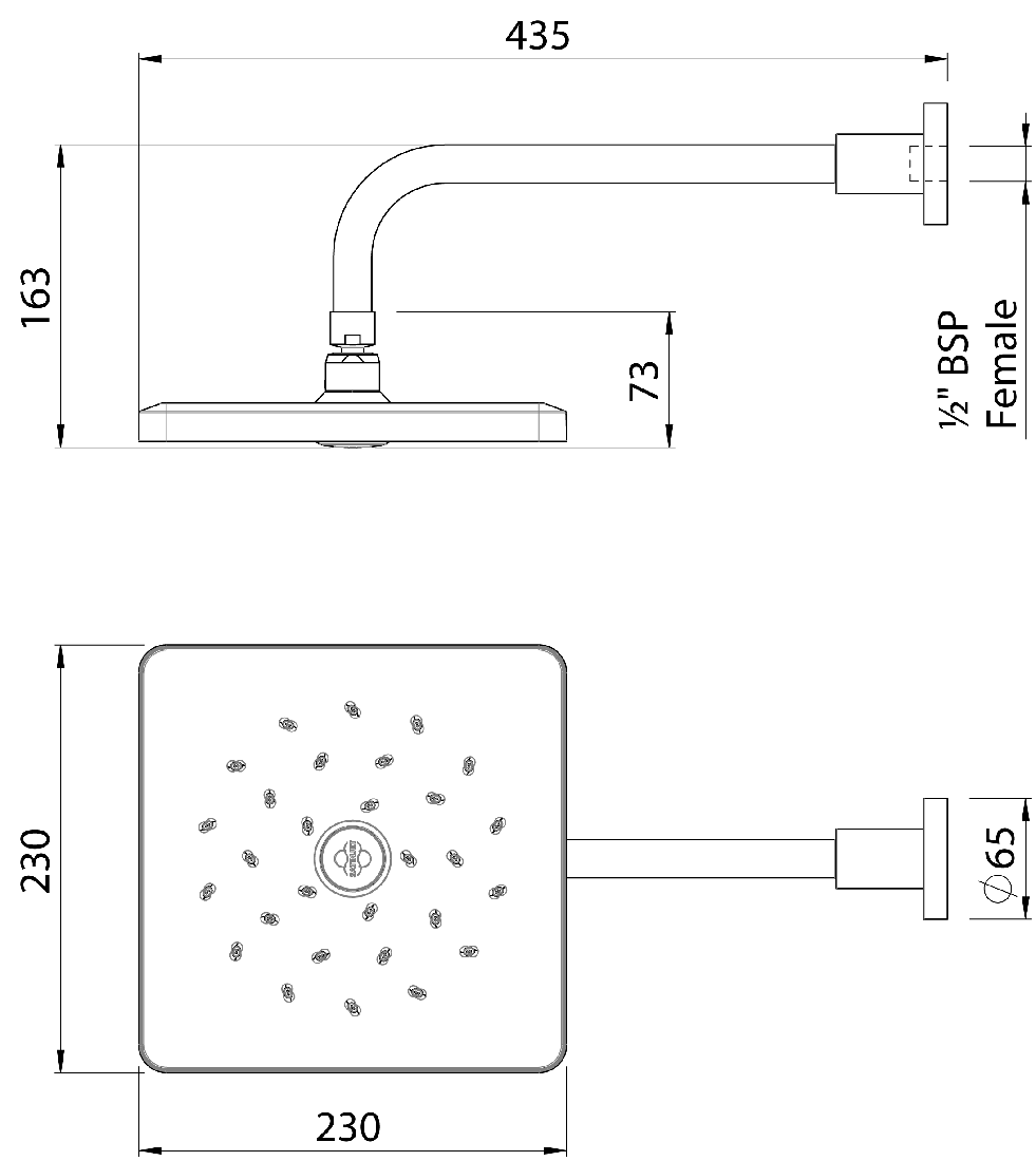 Shower Head Drawing Shower Head Drawing