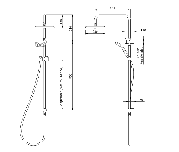 Image result for waipori satinjet shower system